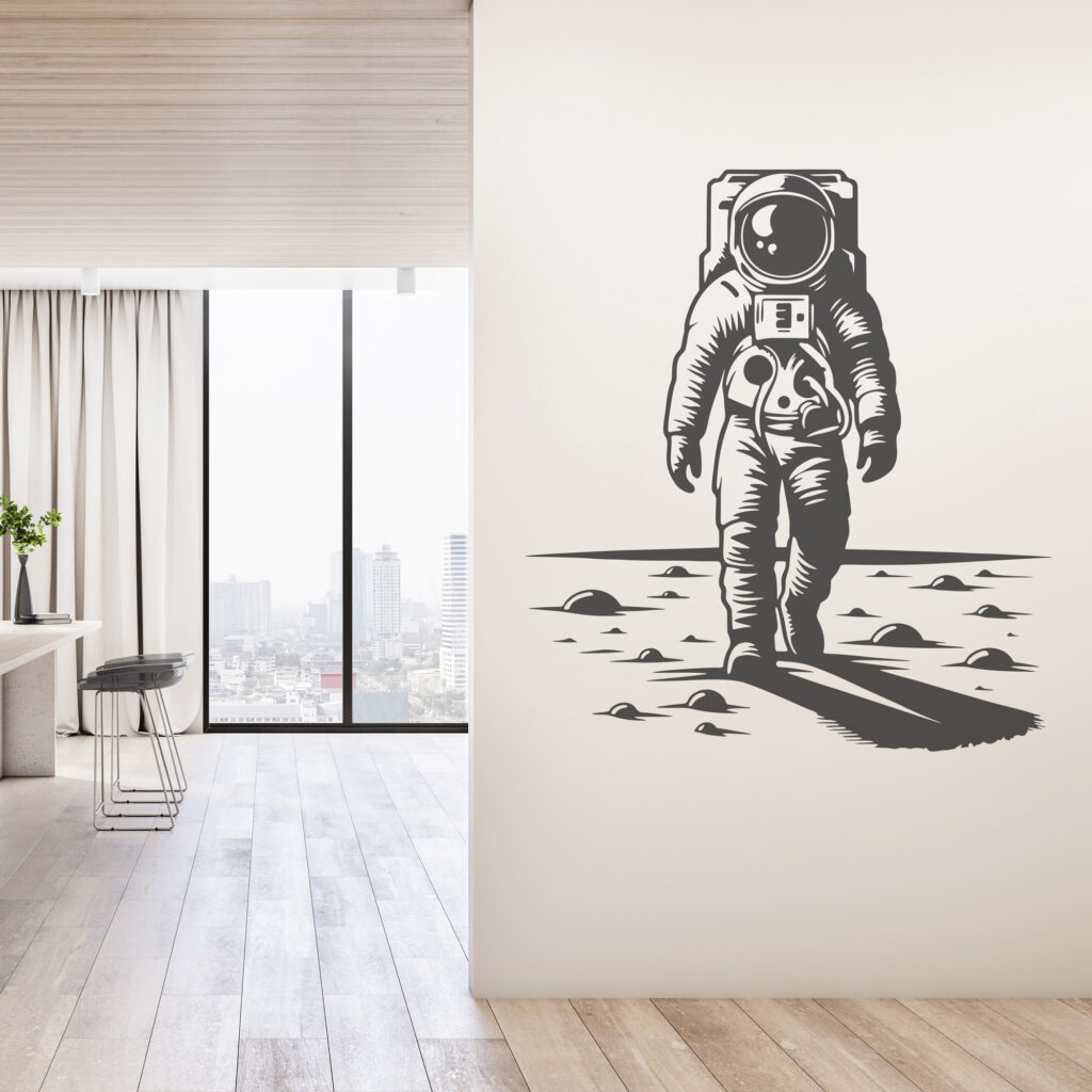 DESIGNSCAPE Wandtattoo Astronaut