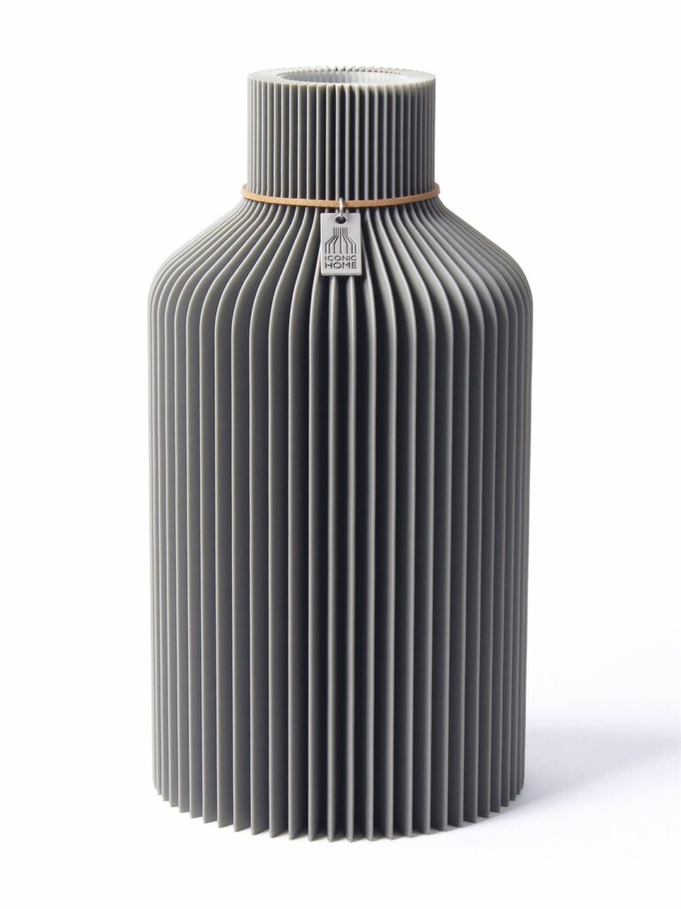 Vase Pure Dreamy Grey Medium ICONIC HOME