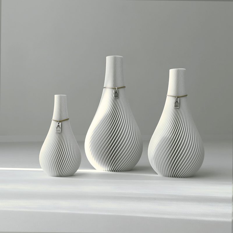 Vase Twist Designobjekt ICONIC HOME